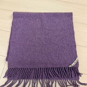 Acne Purple Scarf